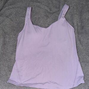 CRZ YOGA Lilac Scoop Neck Tank Top S